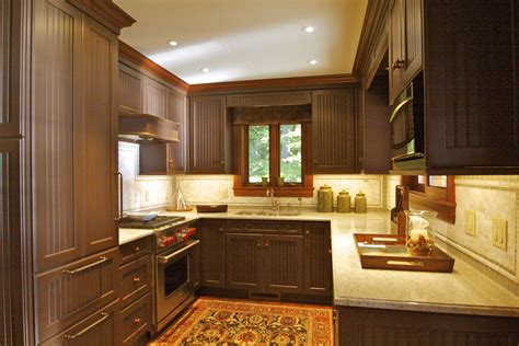 Either an oil or latex paints can be used, though they each have their advantages and disadvantages a friend of mine was telling me to prime my cupboards and then paint them a really dark brown. Kitchen Customization: Painted Kitchen Cabinets - MidCityEast