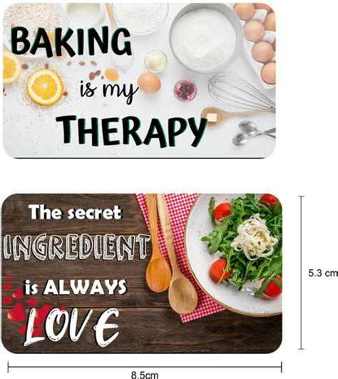 Avi Multicolor Rectangle Fridge Magnet With Multicolor Baking Therapy
