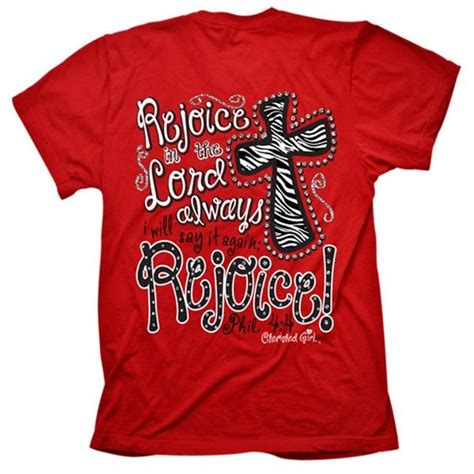 Rejoice In The Lord Cherished Girl T Shirt Philippians Simply Southern T Shirts Girls
