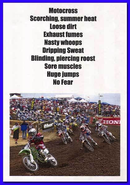 Dirt Bikes Poems Or Quotes Quotesgram