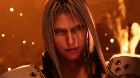 Final Fantasy Vii Remake Sephiroth S First Appearance Youtube