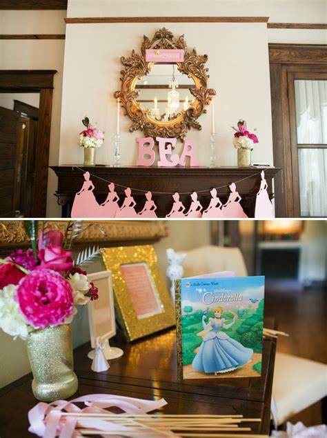 Cinderella Inspired Princess Themed Baby Shower Hostess With The
