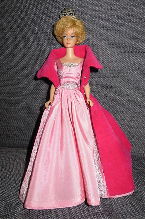 1967 Blonde Bubblecut Barbie In Sophisticated Lady Barbie Skipper
