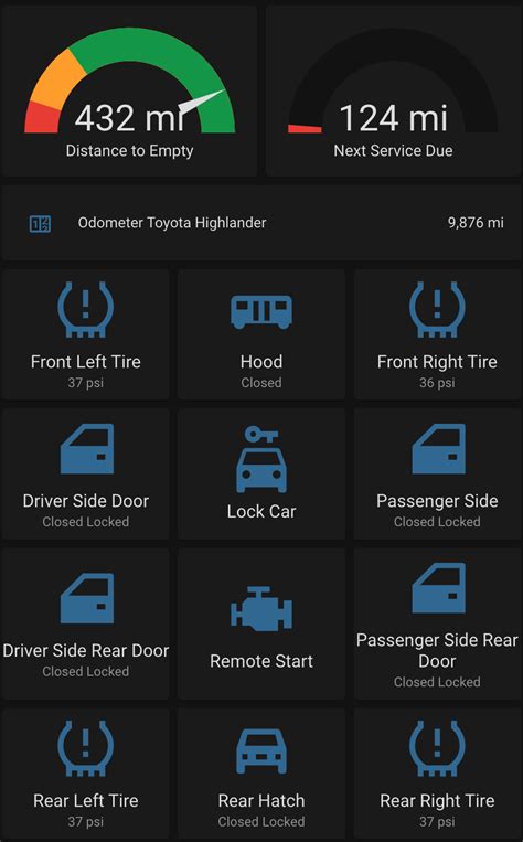 Generic Vehicle Card Feature Requests Home Assistant Community