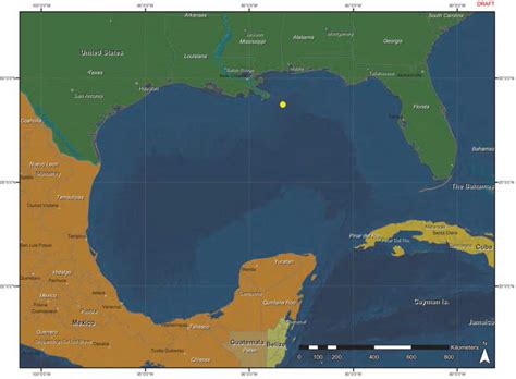 2 Map Of Gulf Of Mexico Showing The United States Mexican And Cuban