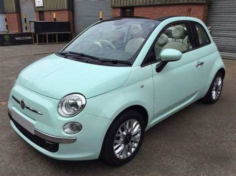 Fiat 500c Lounge Convertible Cars For Sale Isle Of Man