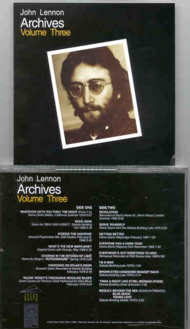 John Lennon Archives Vol 3 Thecdbunker