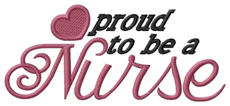Proud Nurse Embroidery Designs Machine Embroidery Designs At