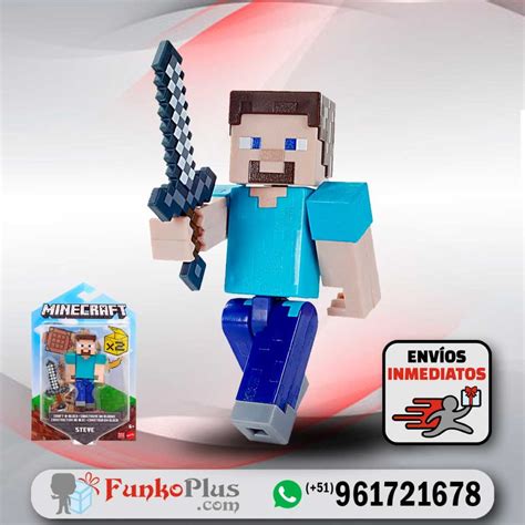 Juguete Minecraft Steve