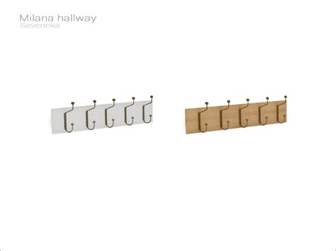 The Sims Resource Milana Hallway Clothes Hanger