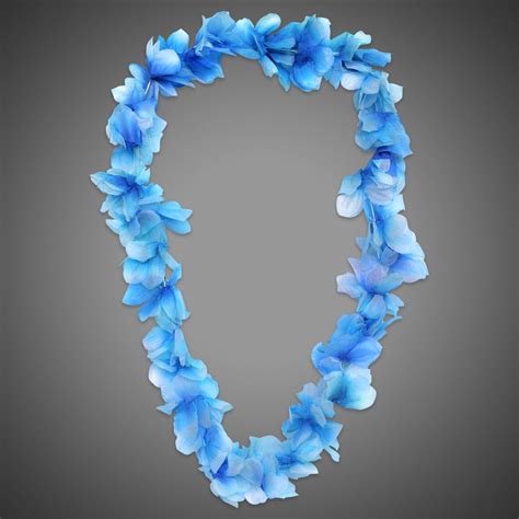 Blue Flower Leis