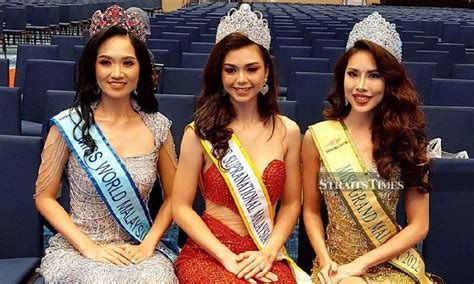 Sabahan Wins Miss Malaysia World Sarawakian Is Runner Up New Straits Times Malaysia