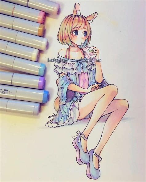 Violett On Twitter Kawaii Illustrations By Yoaihime