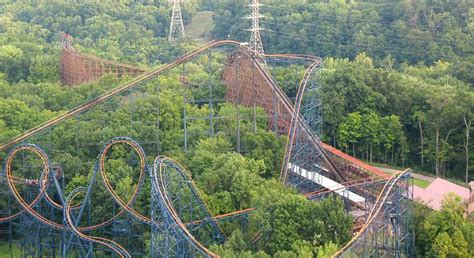 Longest Wooden Roller Coaster Tracks In The World