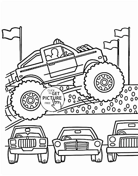 Monster truck for kids coloring pages are a fun way for kids of all ages to develop creativity, focus, motor skills and color recognition. Max D Monster Truck Coloring Pages at GetColorings.com ...