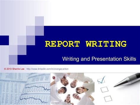 Powerpoint Presentation On Report Writing Skills