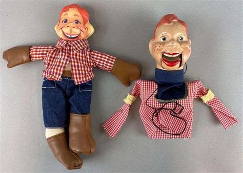 Group Of 2 Howdy Doody Doll And Hand Puppet Matthew Bullock Auctioneers