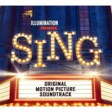sing original motion picture soundtrack cd