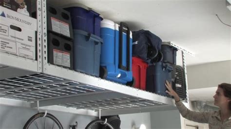 Saferacks 4x8 Overhead Garage Storage Rack Welcome To Costco Wholesale