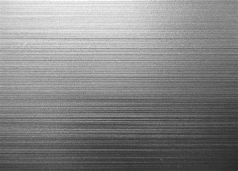 Brushed Silver Texture Metal Surface Thick Line Metallic Wallpaper