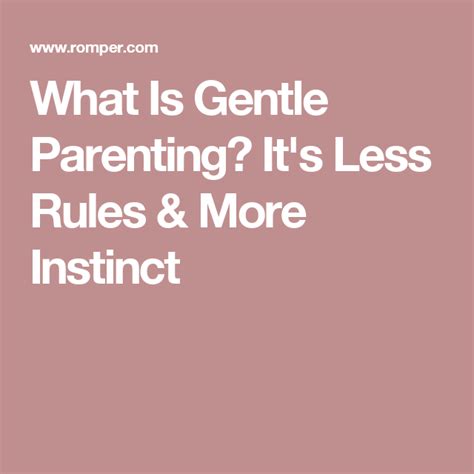 Everything You Need To Know About Gentle Parenting Gentle Parenting