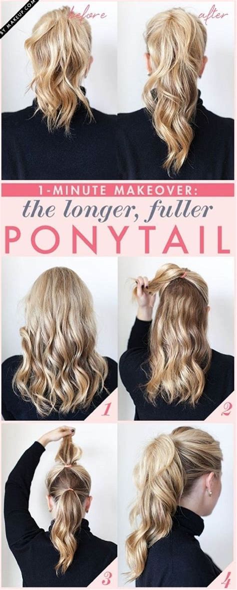 17 Smart Super Easy Hairstyles Bed