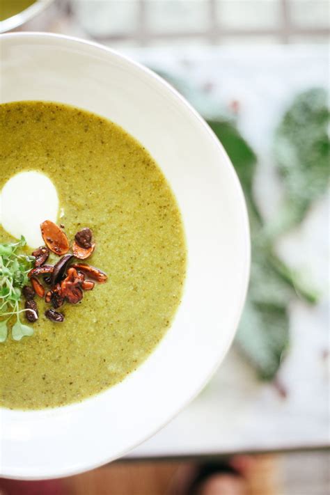 Broccoli Kale And Spinach Soup — Spinach Soup Kale And Spinach