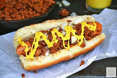 Science behind dogs and beans. Coney Island Hot Dogs | Life Tastes Good