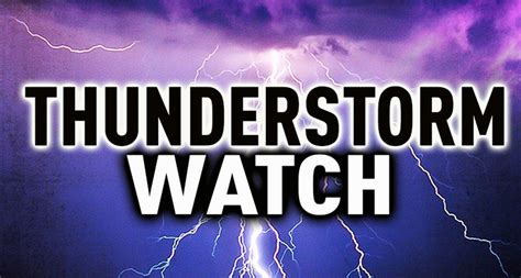Severe Thunderstorm Watch Ct Severe Thunderstorm Warning Issued For