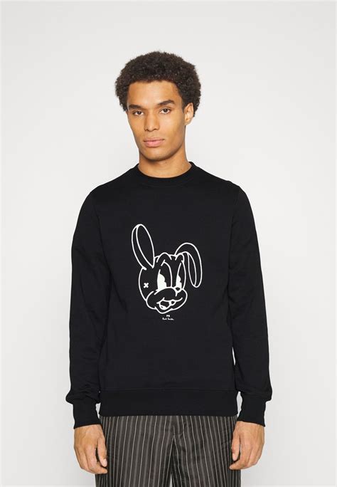 Ps Paul Smith Bunny Sweatshirt Black Zalandoie