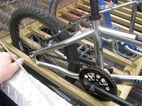 It weighs a reasonable 37 pounds. The thirty dollar truck bed bike rack - BMXmuseum.com Forums