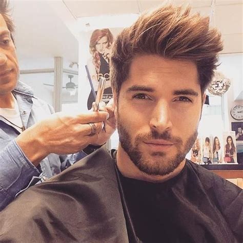 Handsome Man Mens Hairstyles Thick Hair Cool Hairstyles For Men