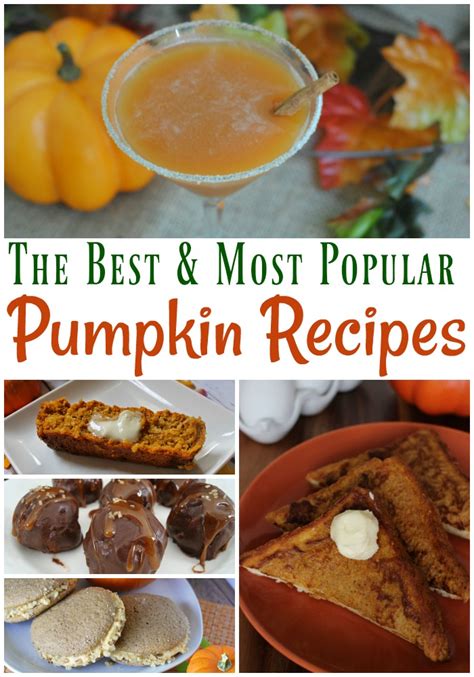 The Best Easy Pumpkin Recipes Perfect For Any Time Of Year Pumpkin