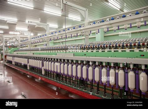 Weaving Cotton Factory Textile Hi Res Stock Photography And Images Alamy