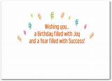 Business Birthday Cards For Employees
