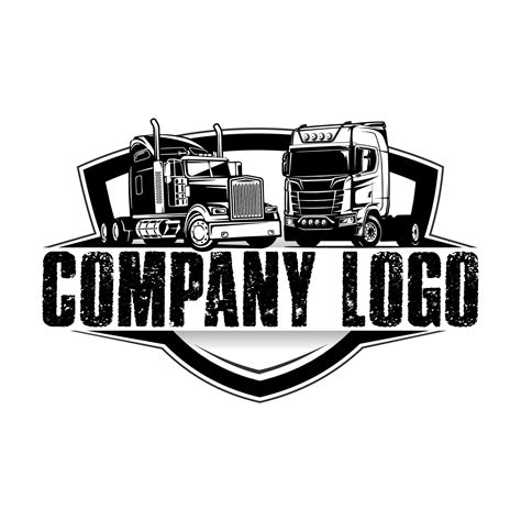 Trucking Company Logo Semi Truck Logo 18 Wheeler Ready Made Logo