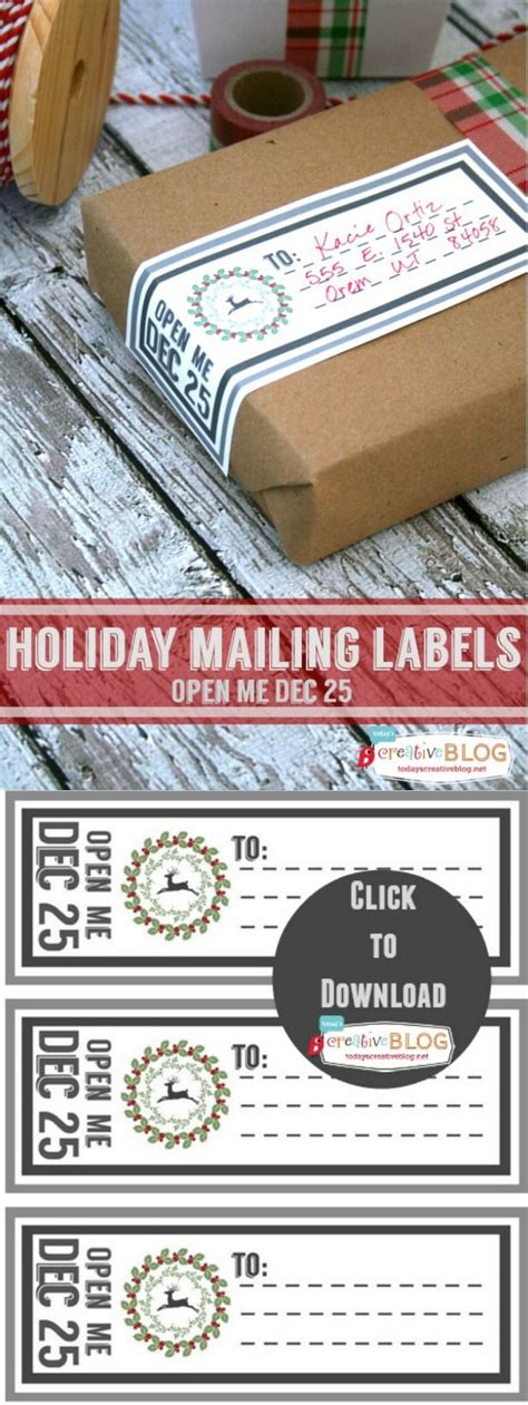 Free Printable Christmas Mailing Labels New Free Prin Vrogue Co