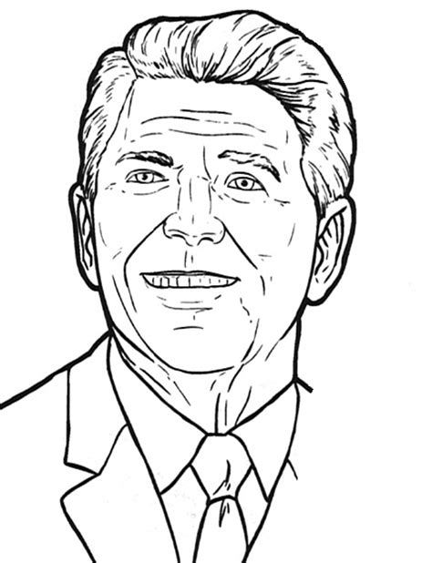 Ronald Reagan Drawing At Explore Collection Of