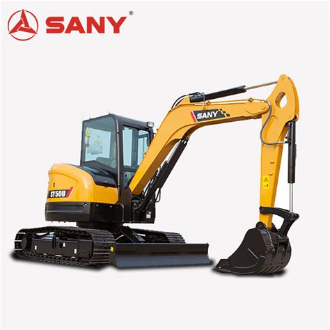 Sany Sy50 5t Tree Planting Digging Machines Hole Digger Excavator