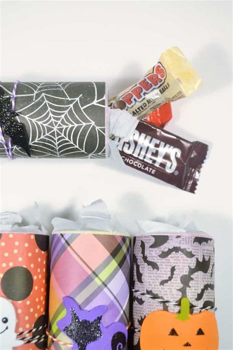 Halloween Crafts Make A Toilet Paper Roll Candy Holder