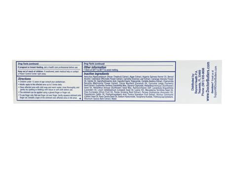 hemorrhoid cream with lidocaine advanced formula doctor butler s