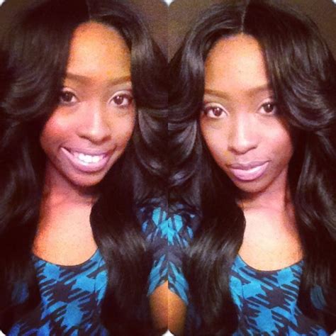 How To Do A Sew In With Middle Part Bobbi Boss Classic Wave Sew In