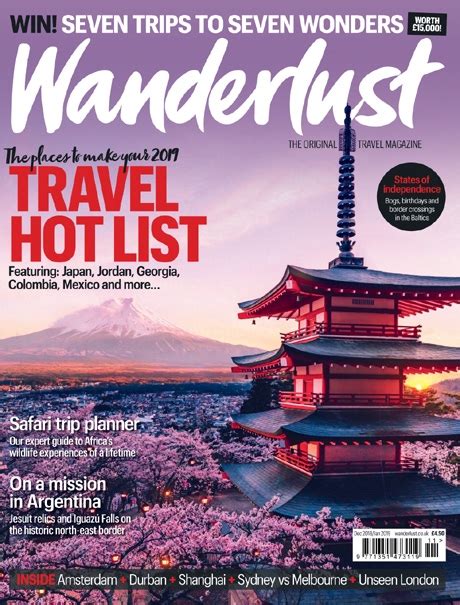 Back Issues Wanderlust Travel Magazine