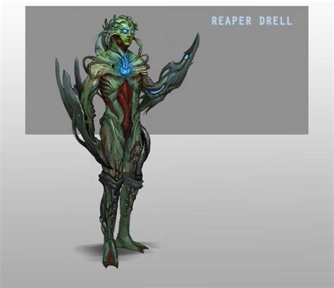 Reaper Drell By Andrewryanart On Deviantart Mass Effect Reapers Mass