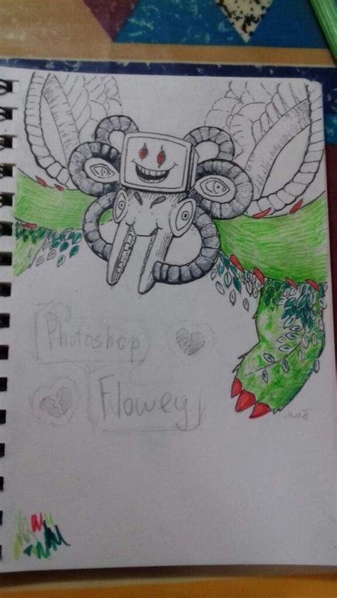 Share the best gifs now >>>. Omega Flowey drawing! | Undertale Amino