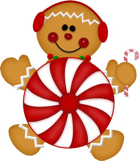 Ginger Christmas Clipart All Things Gingerbread Png Download