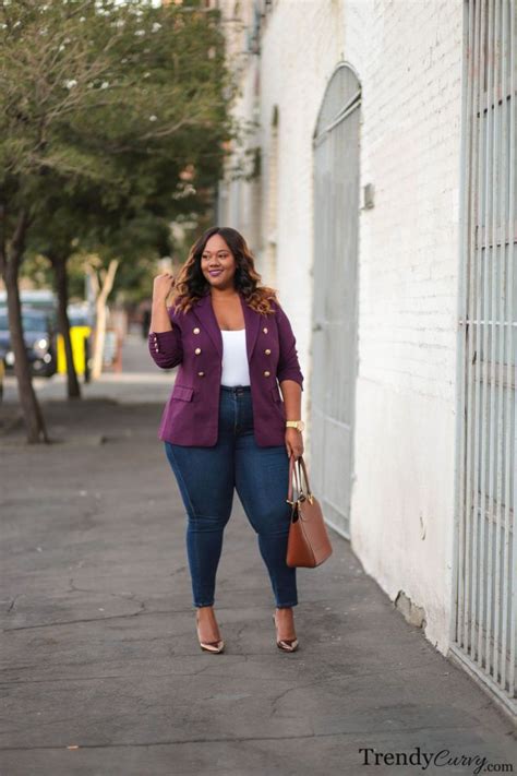 Business As Usual Trendy Curvy Business Casual Outfits For Women
