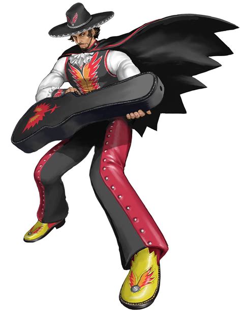 Miguel Caballero Rojo Costume Tekken Tag Tournament 2 Character Art