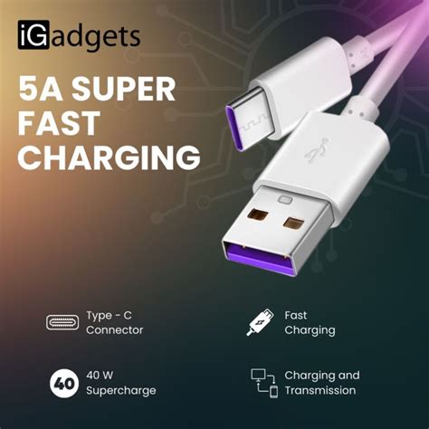 Supercable A Supercharger Super Flash Charge Type C Usb Rapid Cable