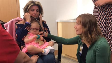 Mother Hears Her Sons Heartbeat Again After Transplant Saves Girls